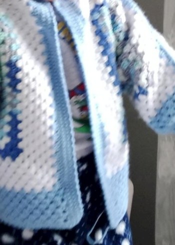 Altıgen çocuk hırkası.. - Görsel 8