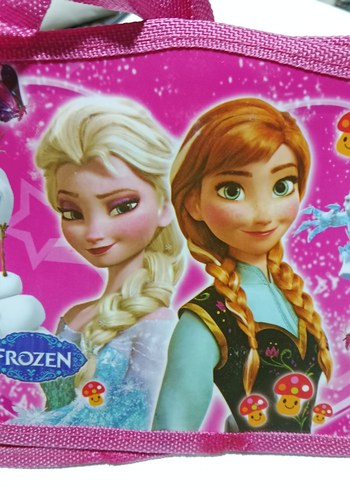 Renkli Pembe Çocuk Okul Çantası - Görsel 5