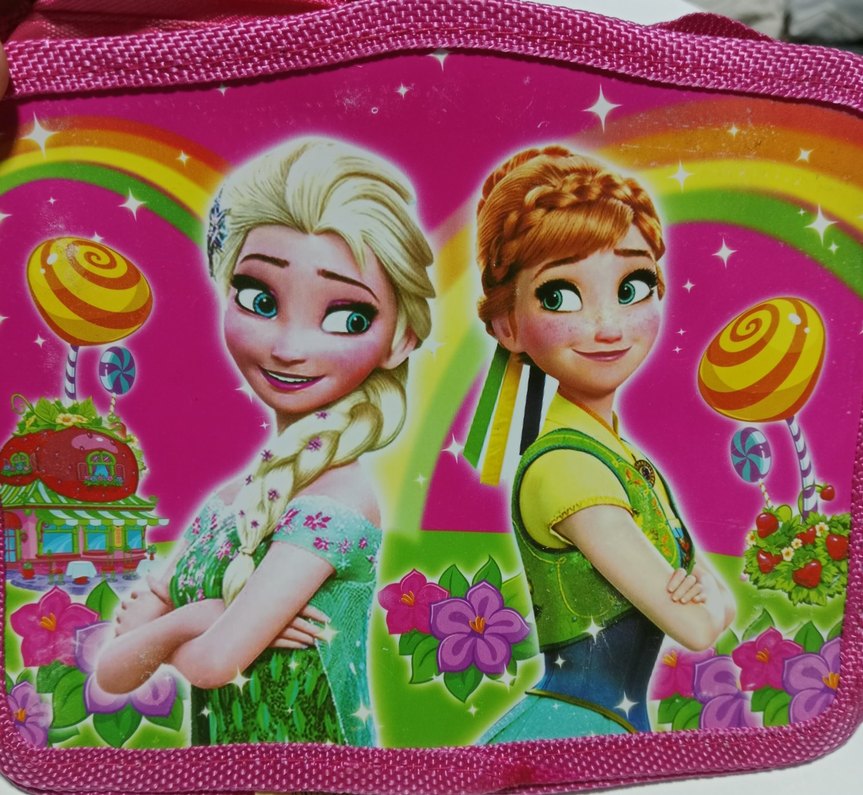 Renkli Pembe Çocuk Okul Çantası - Görsel 3