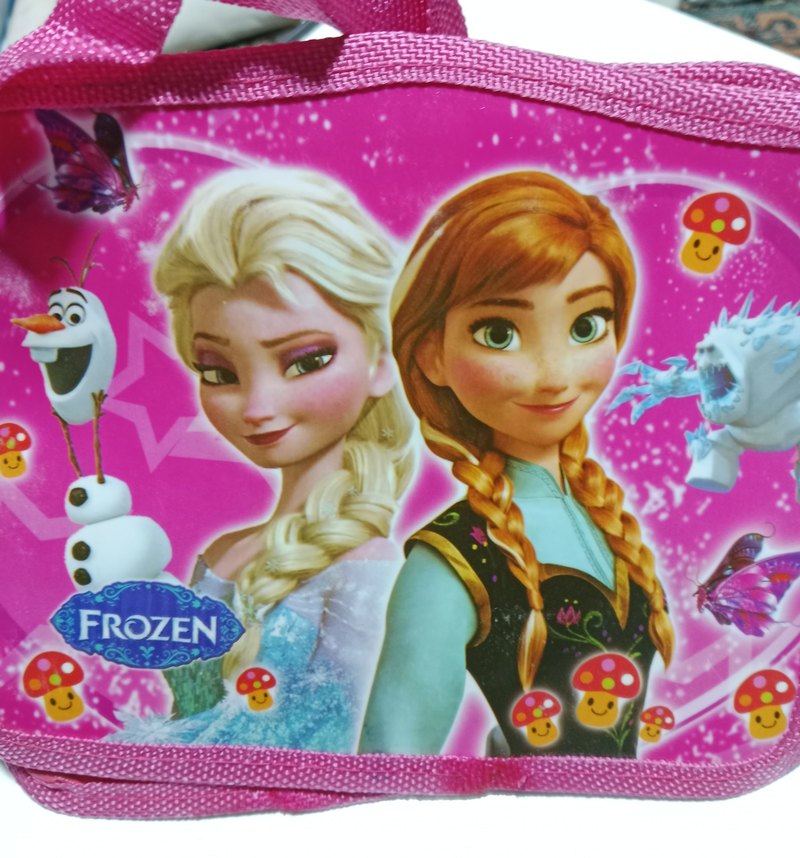 Renkli Pembe Çocuk Okul Çantası - Görsel 5