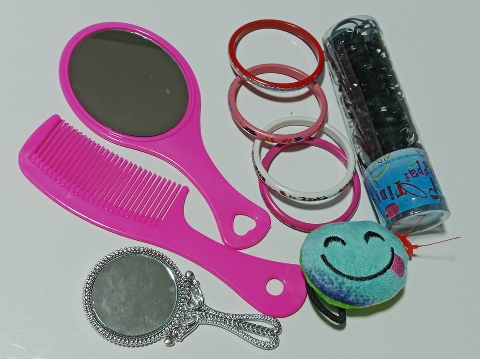 Renkli Elastik Saç Aksesuarları Seti - Görsel 2