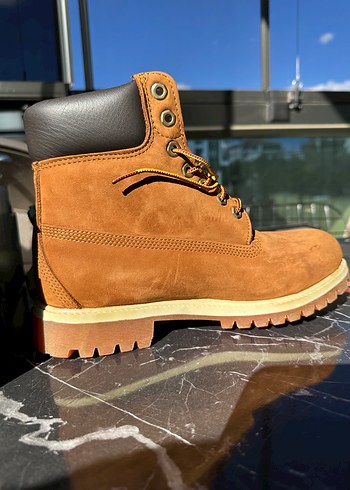 Tarçın rengi Orjinal timberland Süet Erkek Bot 41,5 numara - Görsel 7