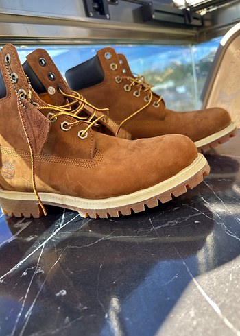 Tarçın rengi Orjinal timberland Süet Erkek Bot 41,5 numara - Görsel 11