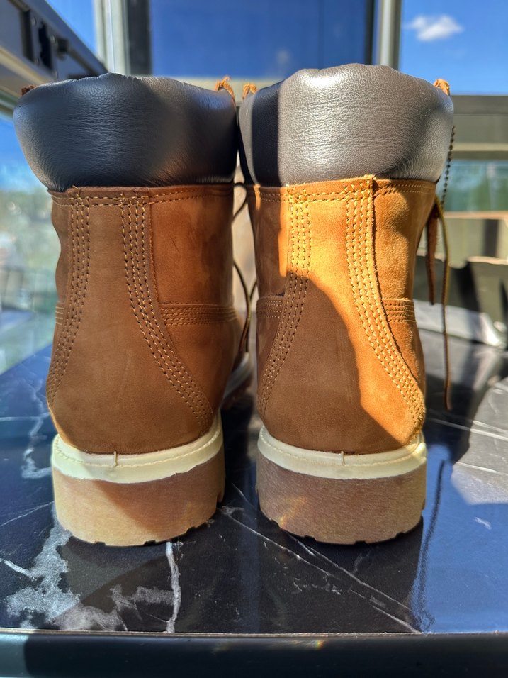 Tarçın rengi Orjinal timberland Süet Erkek Bot 41,5 numara - Görsel 5