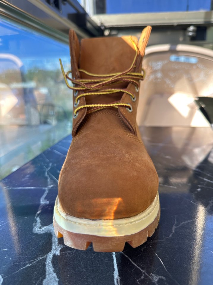 Tarçın rengi Orjinal timberland Süet Erkek Bot 41,5 numara - Görsel 3