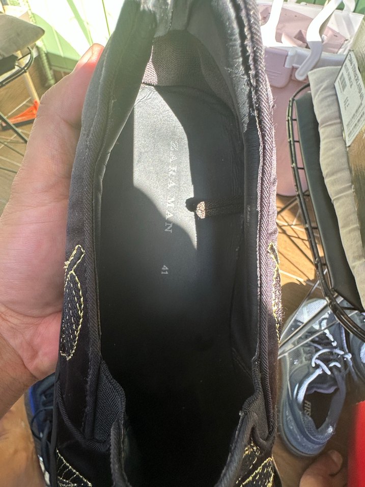 Zara espadril erkek ayakkabı - Görsel 5