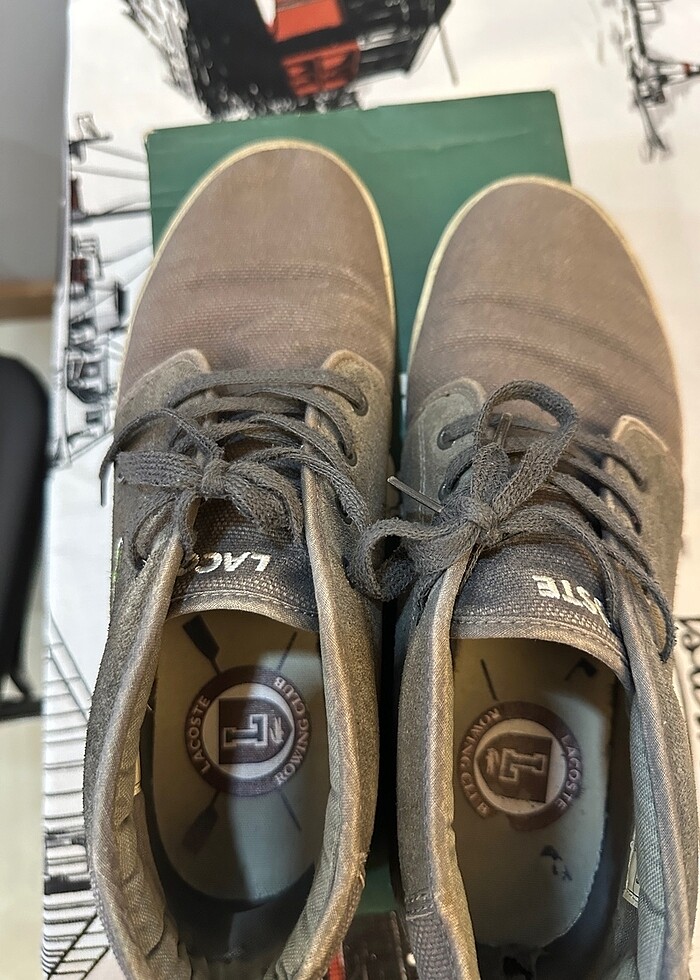 Orjinal lacoste bot - Görsel 5