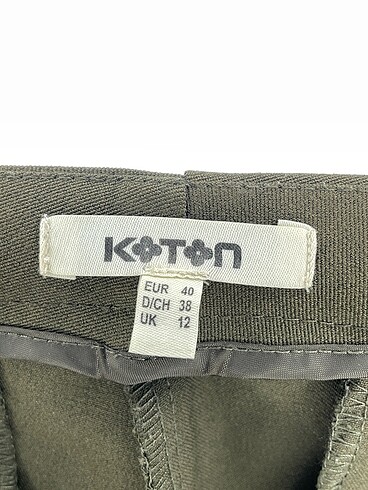 40 Beden haki Renk Koton Düz Kesim %70 İndirimli.