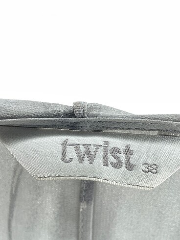 38 Beden gri Renk Twist Ceket %70 İndirimli.