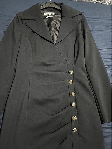 Ayşegül Afacan Koton ceket elbise - Görsel 5