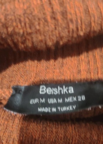 Bordo Kadın Boğazlı Triko Kazak - Görsel 3