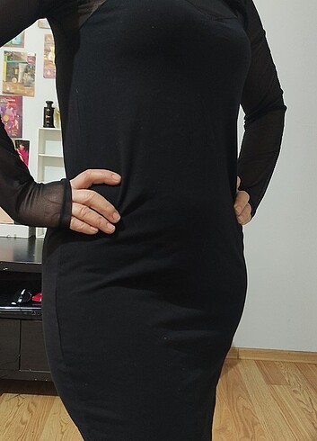 VERO Moda siyah kısa elbise 