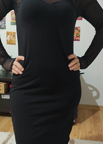 Diğer VERO Moda siyah kısa elbise 