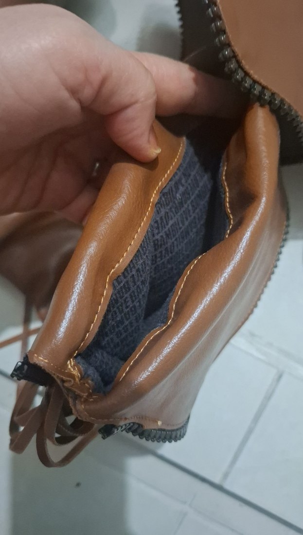 Kadın Kahverengi Deri Biker Dizüstü Bot - Görsel 3