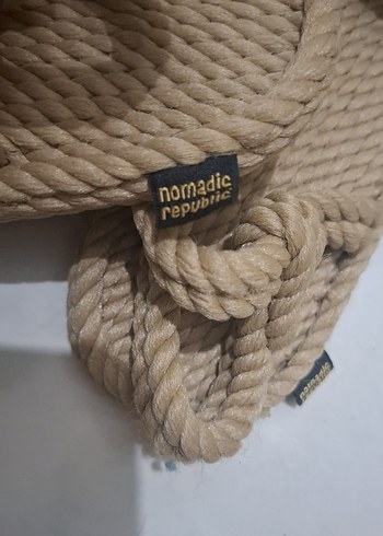 Bej Kadın Yün Sandalet Elastik Bantlı - Görsel 2