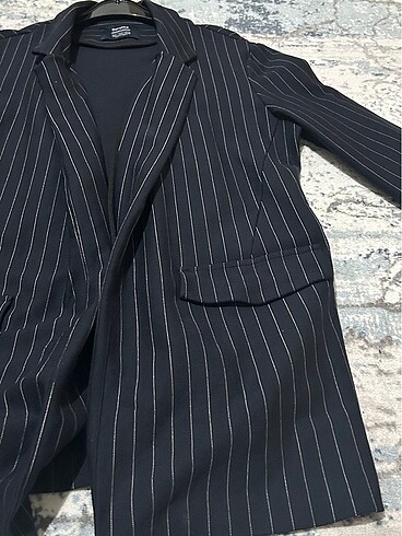 BERSHKA ÇİZGİLİ CEKET - Görsel 5