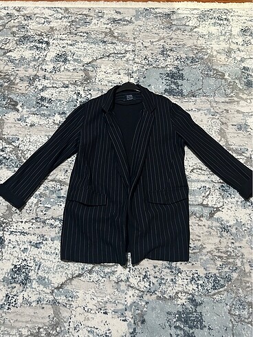 BERSHKA ÇİZGİLİ CEKET - Görsel 8