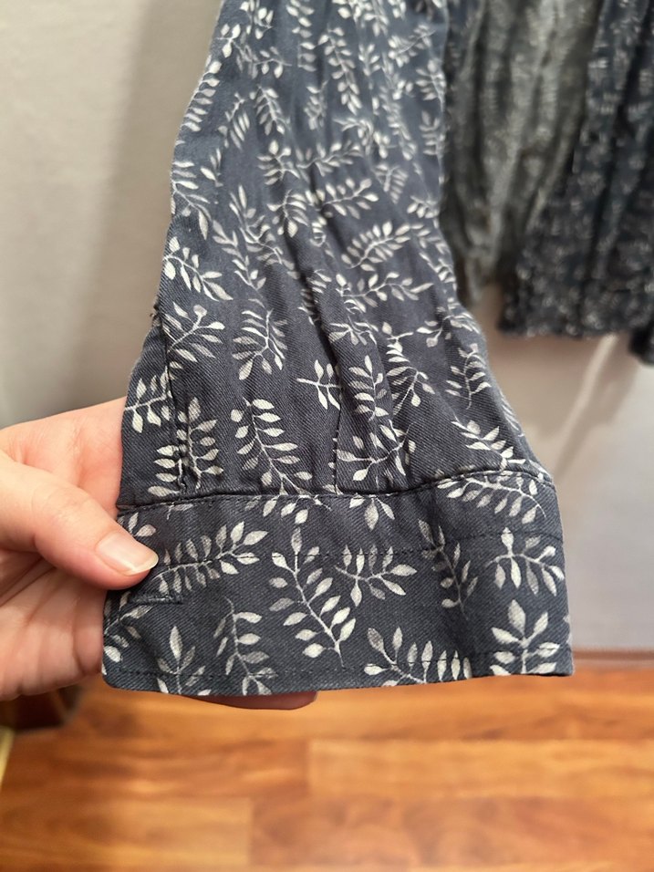 Gri Erkek Keten Gömlek - Görsel 2