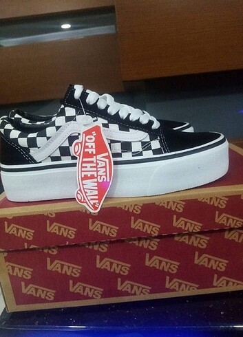 Vans Vans damalı ayakkabı