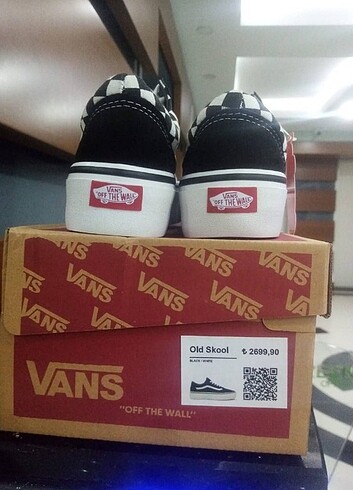 40 Beden çeşitli Renk Vans damalı ayakkabı