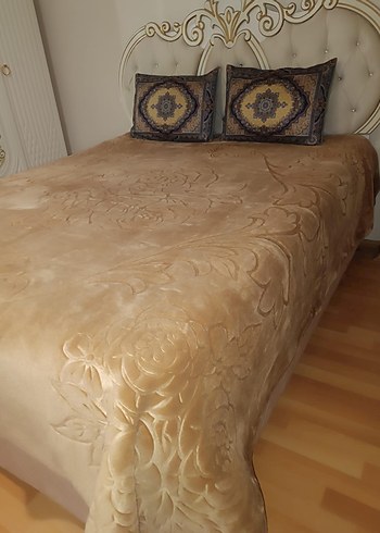 Nakışlı Çok Renkli Battaniye tek kişilik - Görsel 5