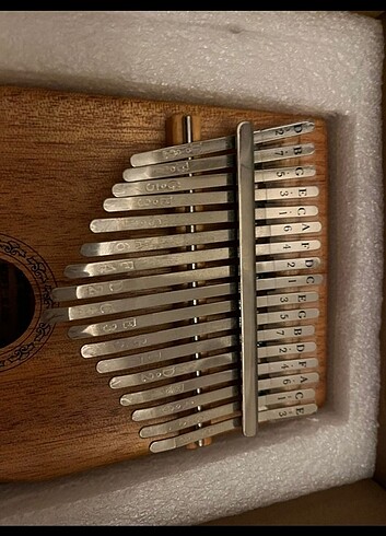 Elektro kalimba seti 17 tuş