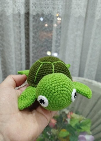 amigurumi Kaplumbağa oyuncak - Görsel 2