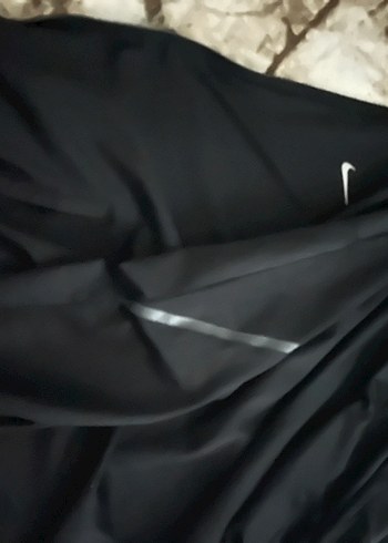 Orijinal Nike Siyah Kapüşonlu Kısa Kollu Spor Ceket - Görsel 2