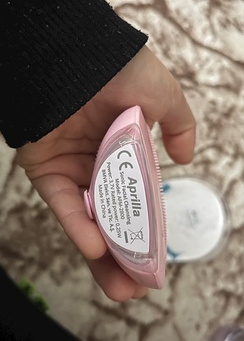 Pembe Silikon Yüz Temizleme Cihazı - Görsel 5