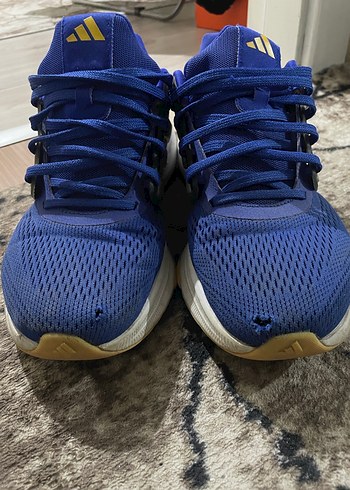 Orijinal Erkek Mavi Spor Koşu Ayakkabısı Velcro Bağcıklı - Görsel 4