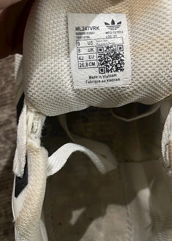 Orijinal Beyaz Spor erkek Sneakers - Görsel 3