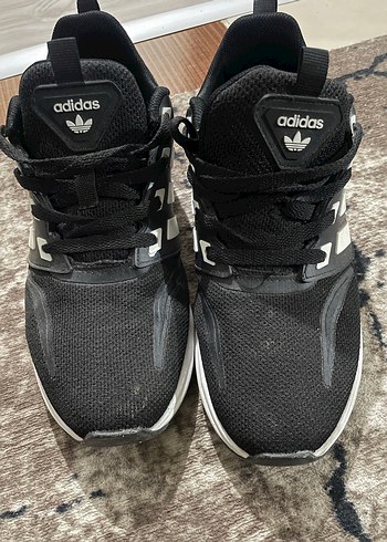 Siyah Adidas erkek Spor Ayakkabı - Görsel 4