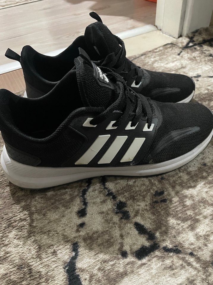 Siyah Adidas erkek Spor Ayakkabı - Görsel 2