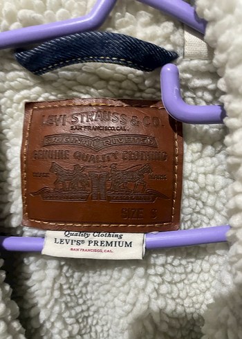 Orijinal Kürklü Mavi Denim Kadın Ceket - Görsel 2