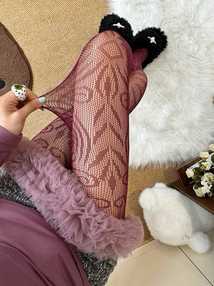 DESENLİ KÜLOTLU ÇORAP - Görsel 5