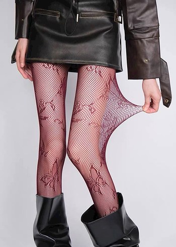 KELEBEK DESENLİ KÜLOTLU ÇORAP - Görsel 2