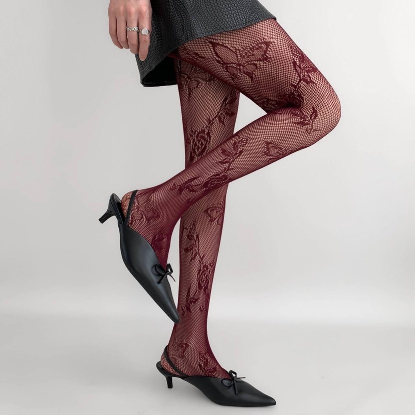 KELEBEK DESENLİ KÜLOTLU ÇORAP - Görsel 4