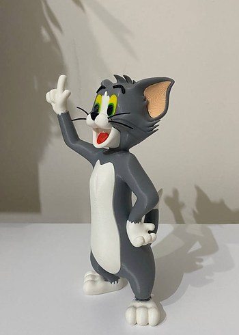 TOM 3D RENKLİ FİGÜRÜ - Görsel 2