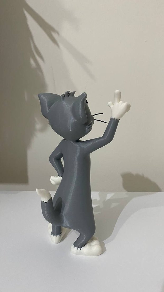 TOM 3D RENKLİ FİGÜRÜ - Görsel 4