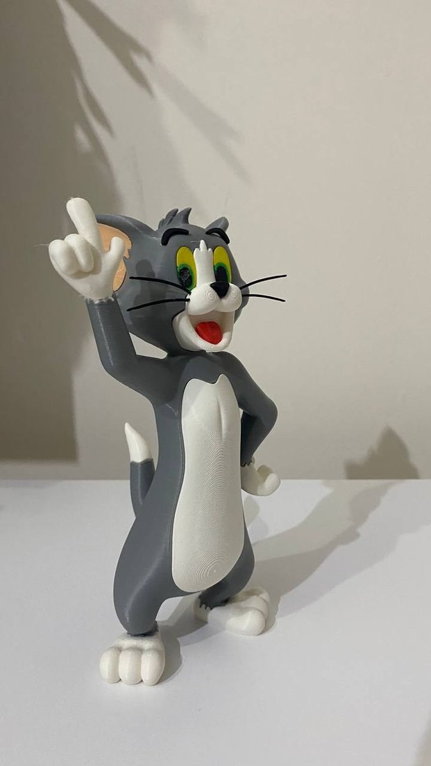 TOM 3D RENKLİ FİGÜRÜ - Görsel 3