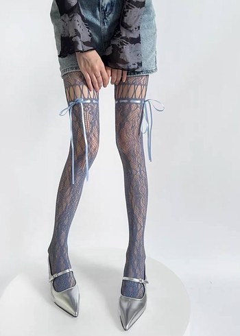 DESENLİ KÜLOTLU ÇORAP - Görsel 4