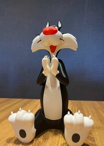 SYLVESTER 3D RENKLİ FİGÜRÜ - Görsel 2