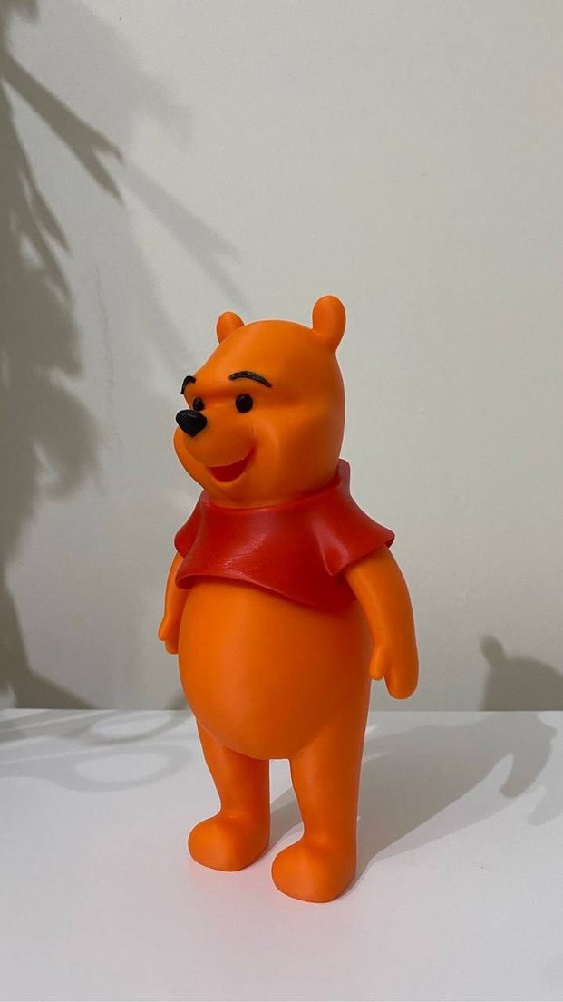WİNNİE THE POOH 3D RENKLİ FİGÜRÜ - Görsel 3