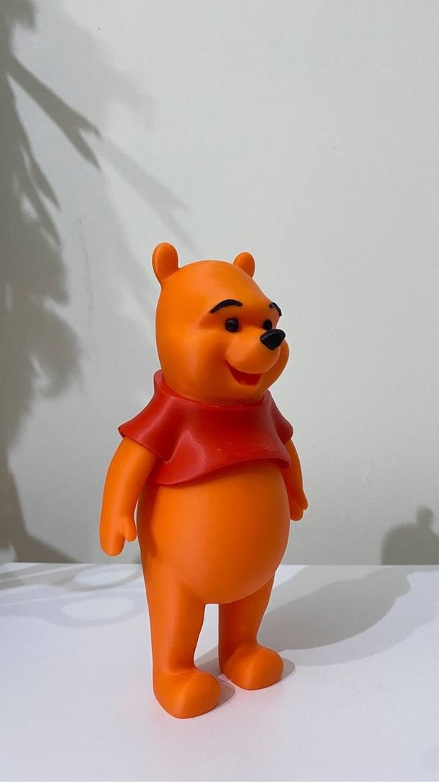 WİNNİE THE POOH 3D RENKLİ FİGÜRÜ - Görsel 2