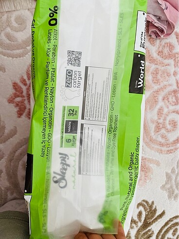 6 Beden: 16+ kg Beden Sleepy bebek bezi