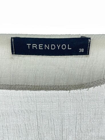 38 Beden beyaz Renk Trendyol & Milla Kısa Elbise %70 İndirimli.