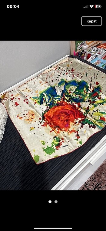 Aker silk eşarp