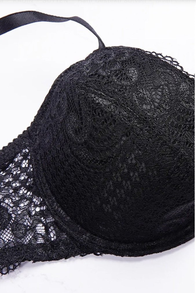 Siyah Dantel Sütyen bayan,yetişkin sütyen

75/90 - Görsel 2