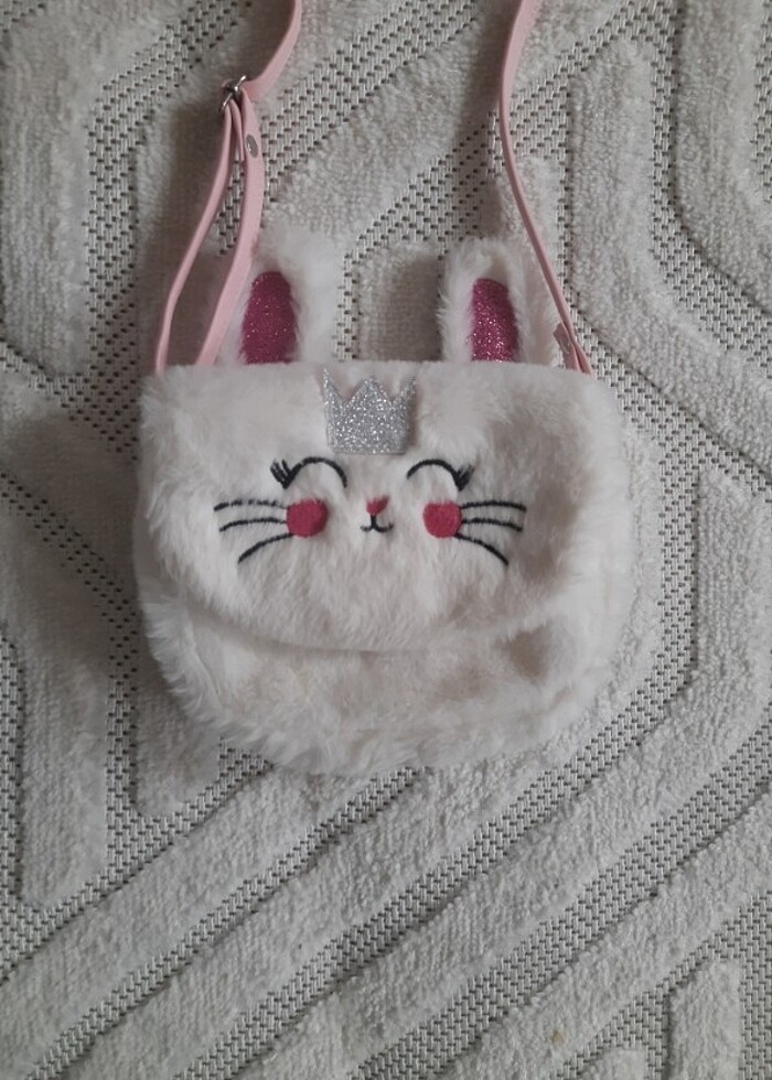 Lc waıkıkı kız çocuk kol çantası (peluş tavşan) - Görsel 3