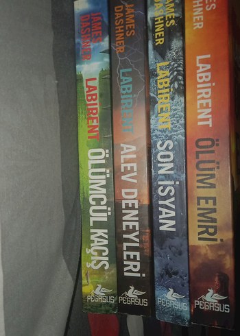 James Dashner Labirent Serisi 4 Kitap